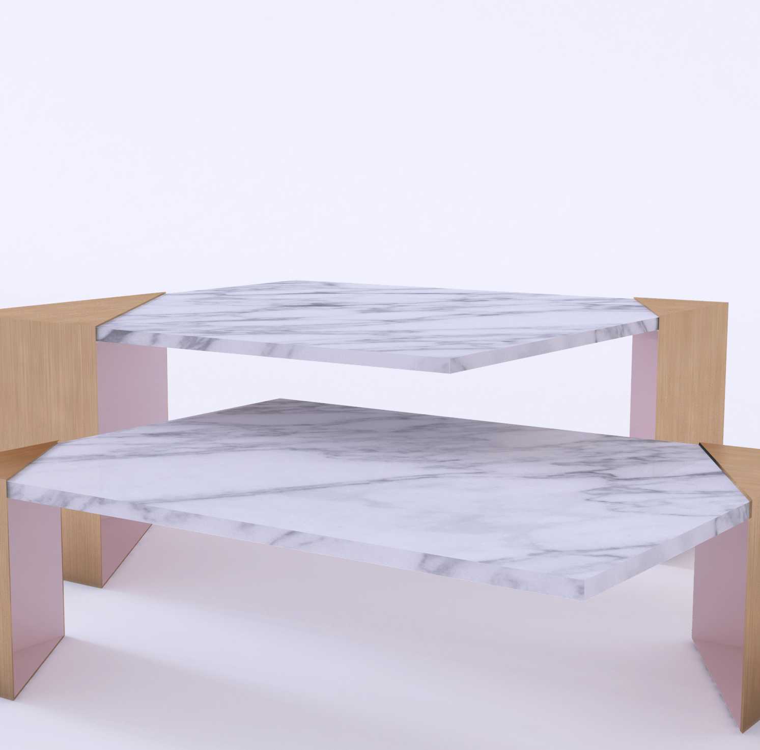 Table Basse Angle 1-2 détail